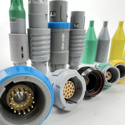 ভালো দাম RoHs Sterilized Push Pull Medical Connectors For ECG Monitor অনলাইন