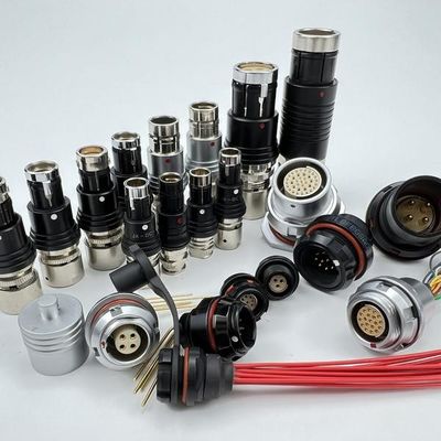 ভালো দাম Panel Mount Circular Waterproof IP68 Electrical Connectors 500 Mating Cycles অনলাইন