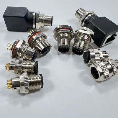 ভালো দাম Gold Plated Panel Mount Electrical Automotive Sensor Connectors For Harsh Environments অনলাইন