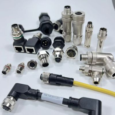 ভালো দাম Circular Shielding Industrial M5 M23 17 Pin Female Connector Waterproof অনলাইন