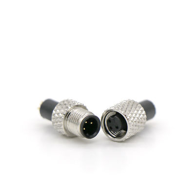 ভালো দাম ROHS 5mm IP67 Waterproof M5 4 Pin Connectors For Electrical অনলাইন