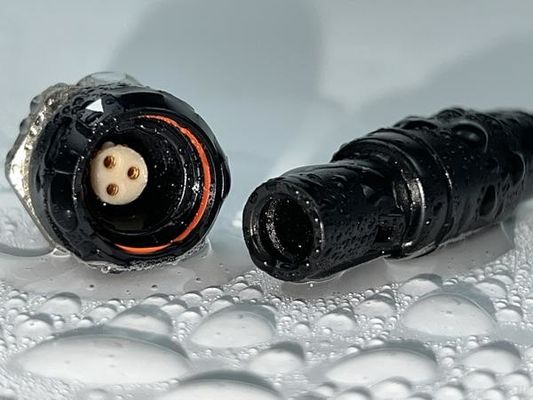 ভালো দাম Outdoor Mil Circular Push Pull Connectors Gold Plated Contact PPS Insulator অনলাইন