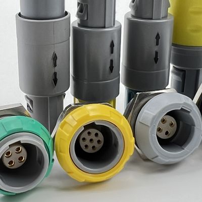 ভালো দাম ISO9001 Fastest Quick Circular Plastic Connectors For Medical Equipment অনলাইন