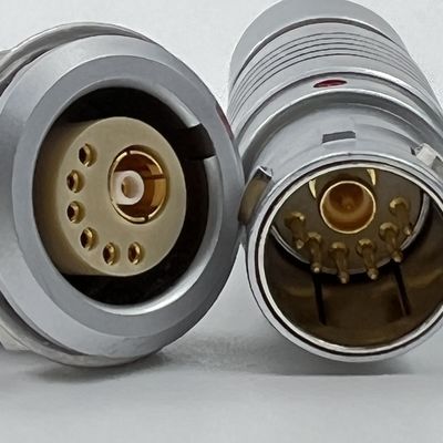 ভালো দাম Harsh Black M8 Circular Connector Push Pull ISO13485 Certificated অনলাইন