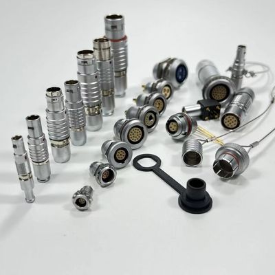 ভালো দাম ODU LEMO 00B 0B 1B 2B 3B 4B 4 Pin Push Pull Connector Metal Shell অনলাইন