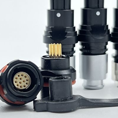 ভালো দাম UL Certified Industrial Electrical Circular Push Pull Connectors SF6 5000 Cycle অনলাইন
