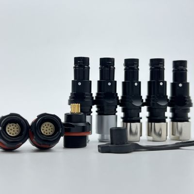 ভালো দাম Military MIL Electrical Push Pull Connector IP68 360 Degree EMC Shielding অনলাইন
