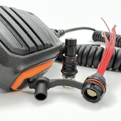 ভালো দাম IP50 Waterproof Circular Push Pull Connectors Cable Ends Panel Mount অনলাইন