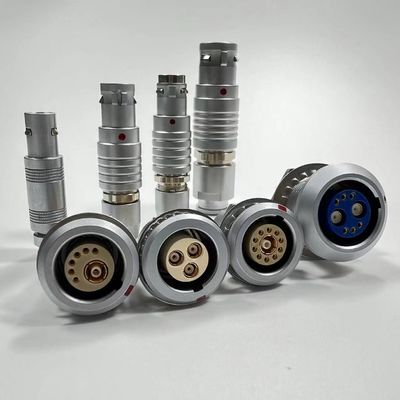 ভালো দাম Fischer ODU LEMO Push Pull Circular Connector Metal EMC Shielding Coaxial 9 Pin অনলাইন